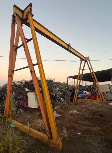 Guindaste de pórtico viga