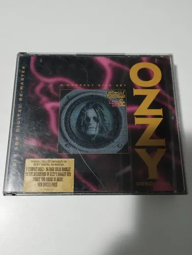 CD Ozzy Osbourne - Live and Loud - Duplo Raro Zakk Wylde Black Sabbath Heavy Metal Rock