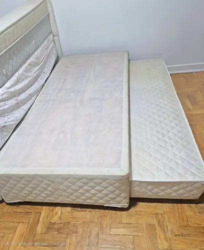 Base cama box solteiro bicama
