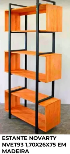 ESTANTE PARA ESCRITÓRIO/CASA/QUARTO 3 COMPARTIMENTO