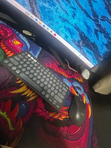 Kit mouse e teclado Logitech