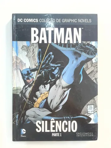HQ BATMAN: SILENCIO PARTE.1 DC COMICS - EAGLEMOSS - CAPA DURA USADO