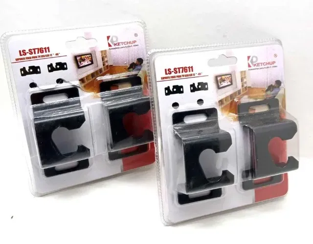 Suporte de Tv Parede fixo, sua Tv como um quadro para TV de 10 a 71, resistente