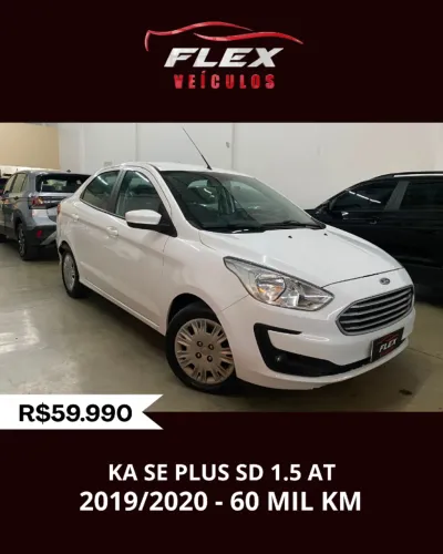 Ford KA 1.5 Sedan SE Plus 12V Flex 4P Aut. 2020