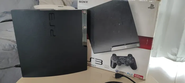Playstation 3 slim (leia a descrição)!