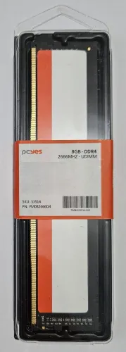 Memória DDR4 8GB 2666MHZ UDIMM PM082666D4 PCYES (Nova).