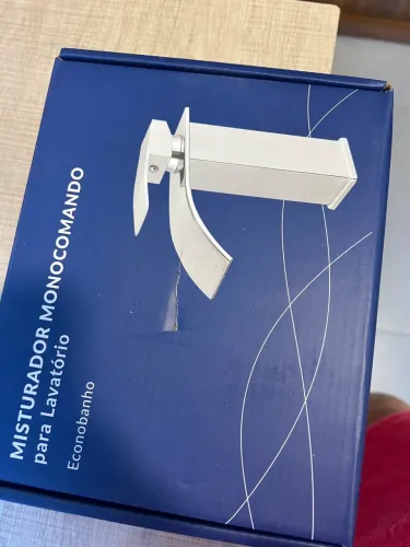 TORNEIRA MONOCOMANDO PARA BANHEIRO - NOVA NA CAIXA