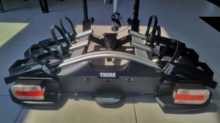 Transbike Thule VeloCompact 927 (P/ 3 Bikes) - NOVO, c/ NF e Manual