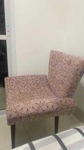 2 Poltronas Decorativa Estampada