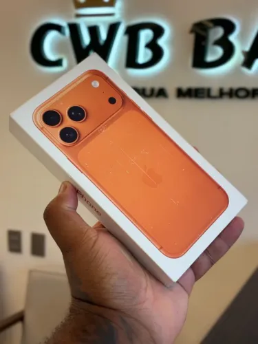 iPhone 17 Pro Max Laranja 256GB - Loja Fisica