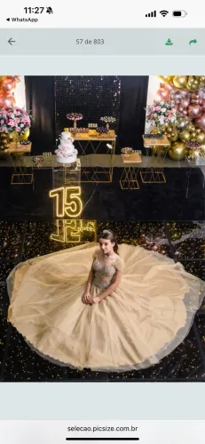 Vestido debutante