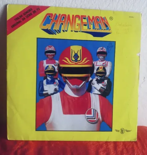 LP  Changeman trilha sonora  original da serie de tv ...... 