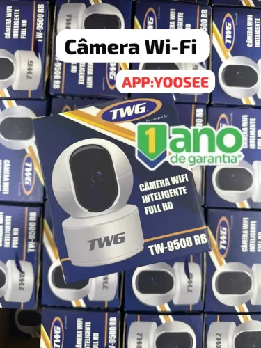 Câmera Wi-Fi Inteligente TWG TW-9500 RB (muitas vezes referida por variações de texto)
