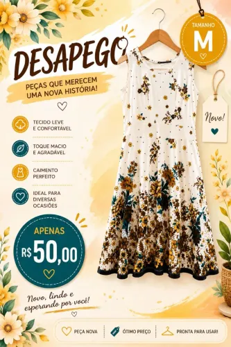 Vestido florido
