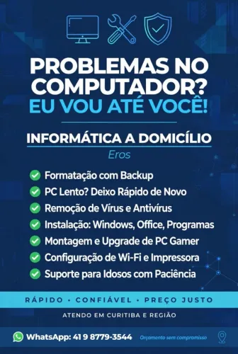 Precisando montar um computador Gamer - Montamos a domicílio com cuidado e confiança.