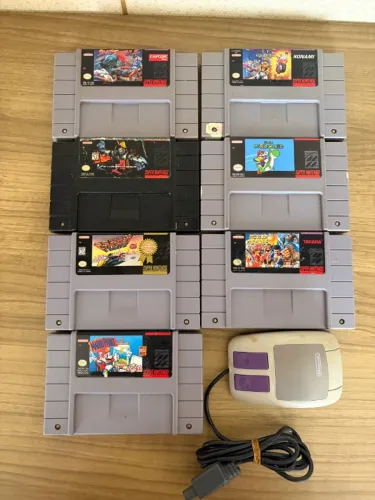 Jogos Super Nintendo Americano Originais