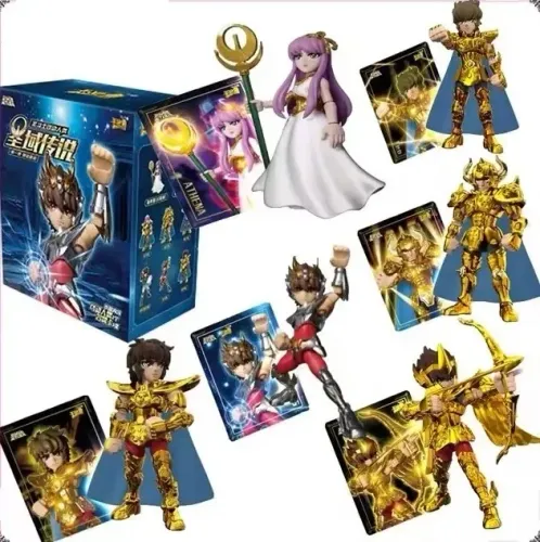 Cavaleiros do Zodíaco - Bonecos Oficiais Kayou Saint Seiya Vontade Dourada