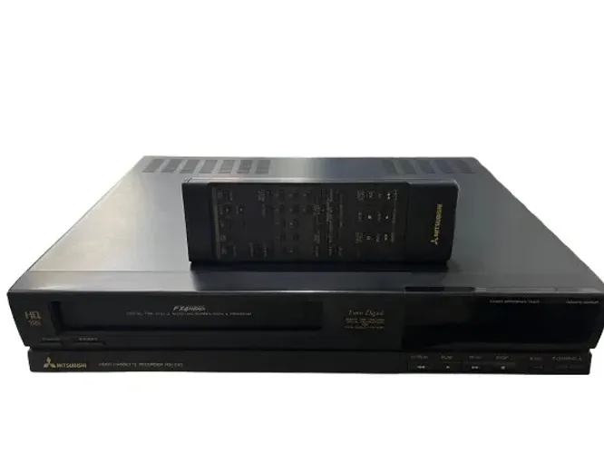 videocassete vintage Mitsubishi HS-X20 VHS HQ