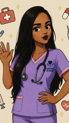 Cuidadora de idosos e acompanhante hospitalar 