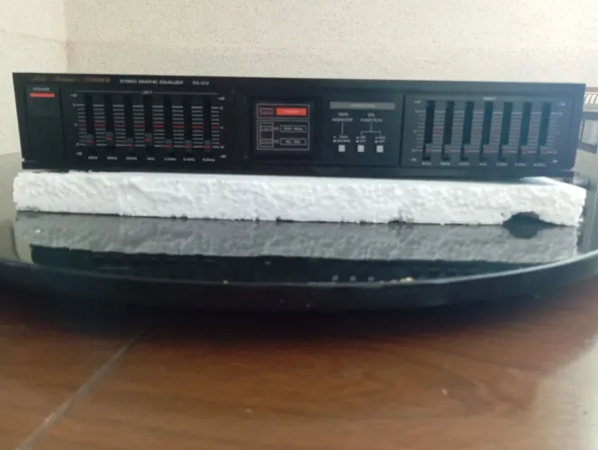 Fisher EQ-272 Stereo Graphic Equalizer Estado de novo 