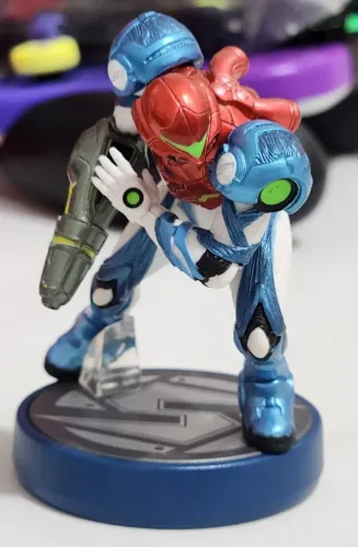 Amiibo Metroid Azul