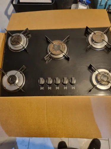 Fogão cooktop 5 bocas