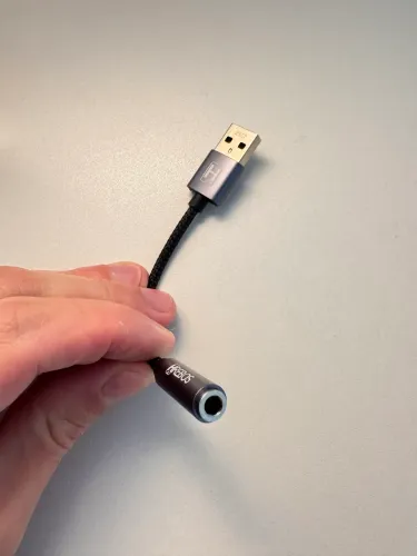 Adaptador P2 USB Herbos
