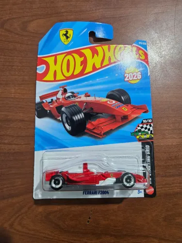 Hot Wheels Ferrari F2004 F1 Michael Schumacher -HW Starting Grid - Lacradc
