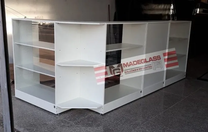 Balcão em L - Parcelamos em 12x sem juros no cartao