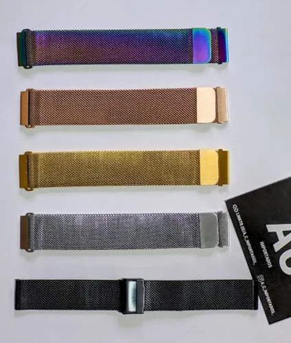 Pulseira Metálica (milanese) 22mm Haylou Samsung Xiaomi