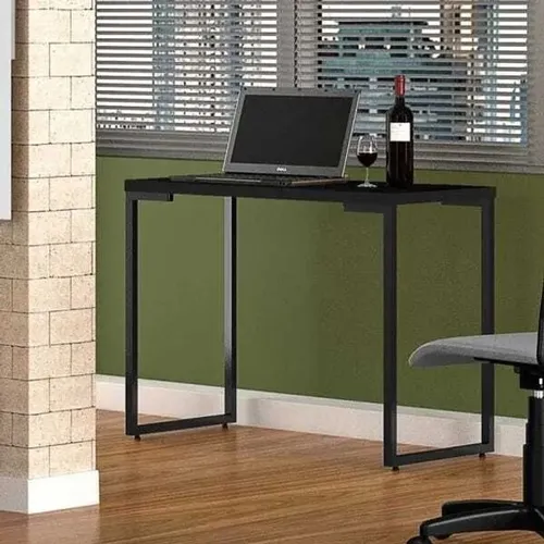 Escritório sala mesa office escrivaninha pé de ferro 