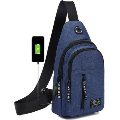 Mochila unisex para esportes livres, corrida, clclismo, trilhas com USB Recarregável