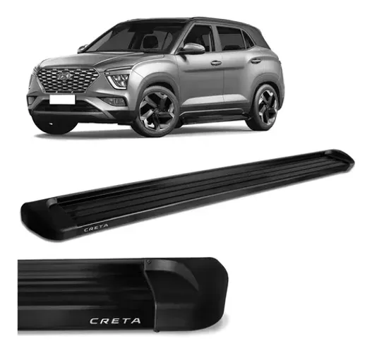 Estribo Hyundai Creta 2022/ - Alumínio Preto
