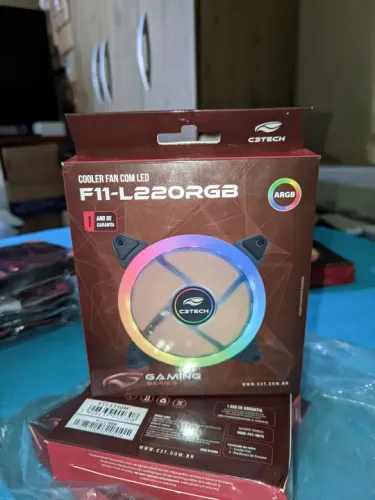 Cooler fan com leg ARGB conector Argb 6 pinos 120mm f11 L220rgb