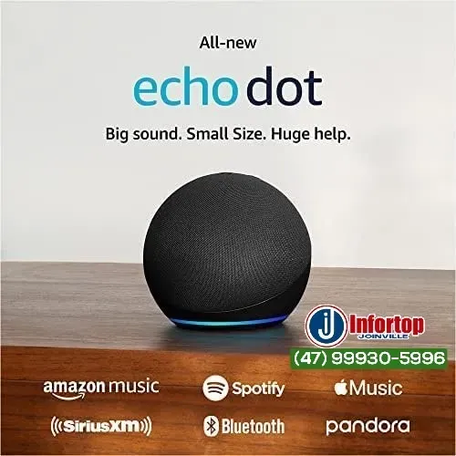 Alexa Echo Dot 5ª Geração novo lacrado