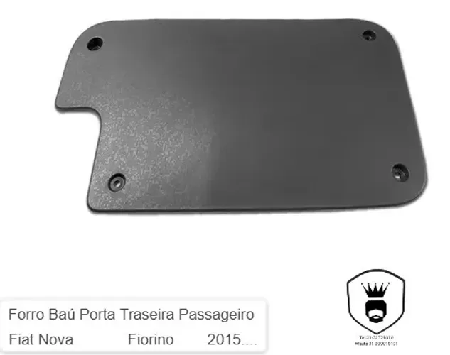 Forro do bau porta traseira direita nopva Fiorino usada original 