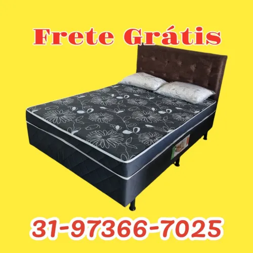 CAMA BOX CASAL DIRETO DA FÁBRICA (REF242109)