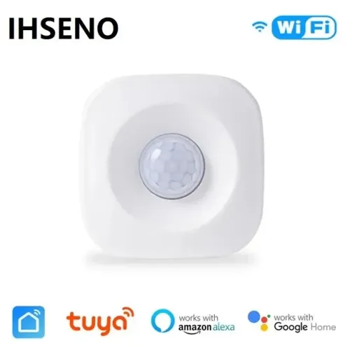 Sensor de Presença Wifi Tuya, Compatível com Alexa, Aplicativo, Notificação 