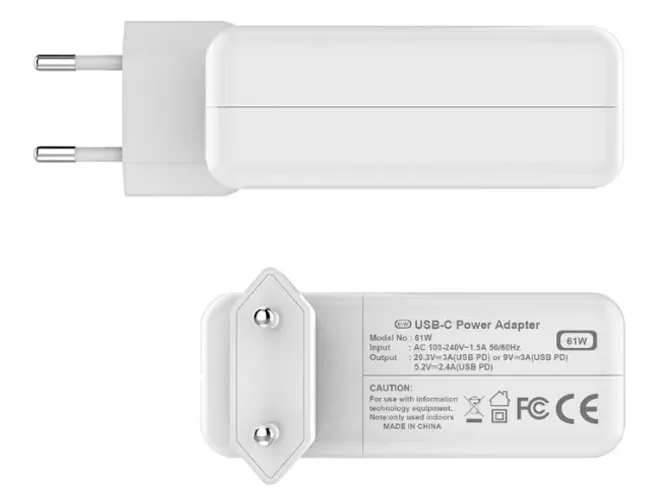 Fonte Carregador Magsafe Usb-c 61w Apple Macbook Pro Novo na Caixa