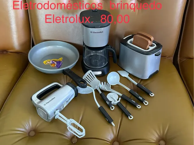Kit Brinquedo Eletrodomésticos Eletrolux!