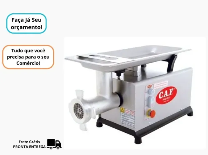 Moedor de Carne CAF Boca 22 Inox