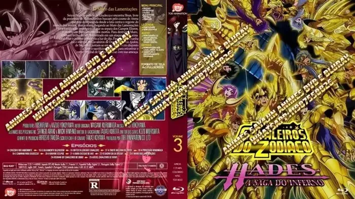 ANIMES BLU-RAY EDIÇÃO LUXO