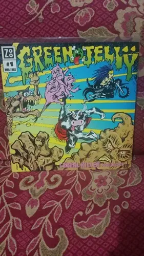 Disco Vinil Green Jelly