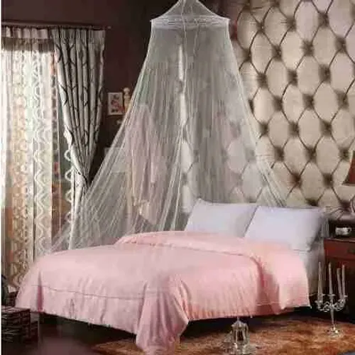 Mosquiteiro de Renda Filó para cama de Casal ou Solteiro 