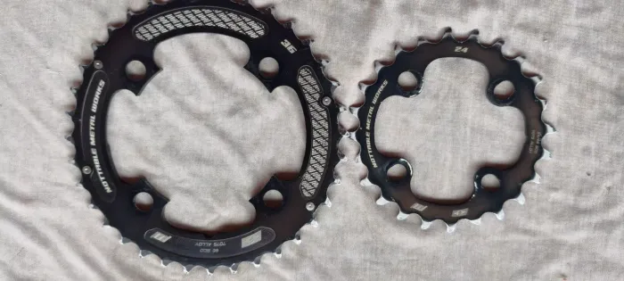 Coroa de Bike Nottable Metal Works 36/24 Dentes