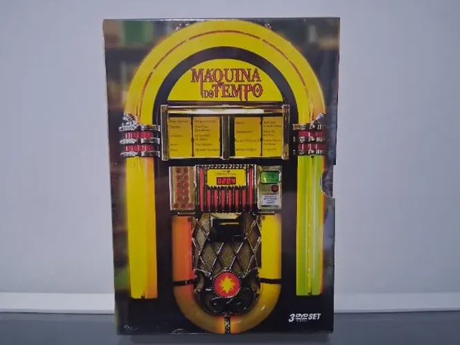 Box DVD Máquina do Tempo (3 DVD's) - Novo e Lacrado