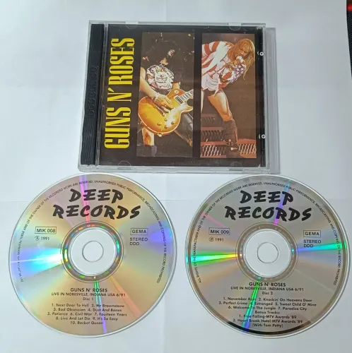 Guns N' Roses - Live in Indiana (1991) - CD Duplo