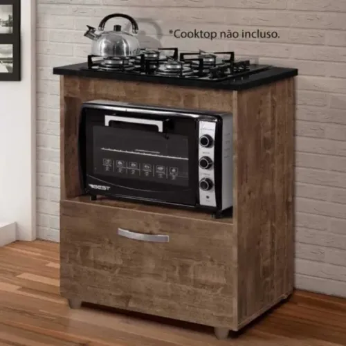 Balcão P/ Cooktop 5 Bocas Pronta entrega Novo