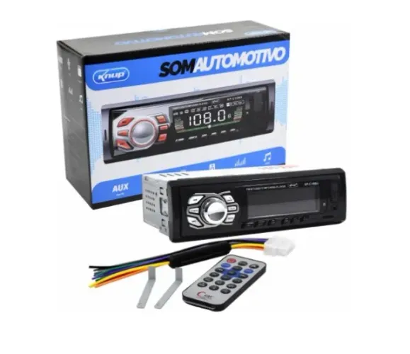 Som Automotivo Knup Kp-c16bh Usb Bluetooth Cobalt - Loja Natan informática