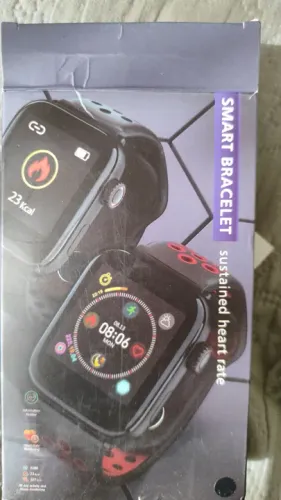 Smartwatch relógio inteligente, pulseira monitor cardiaco